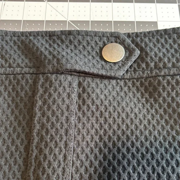 Banana Republic Black Textured Mini Skirt - Picture 2 of 5